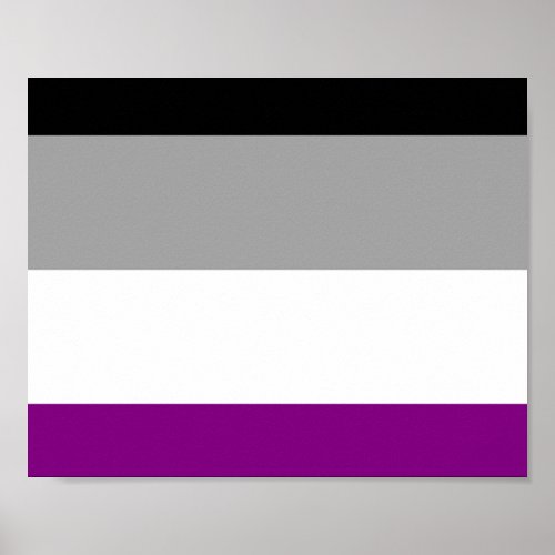 Asexual Flag Poster