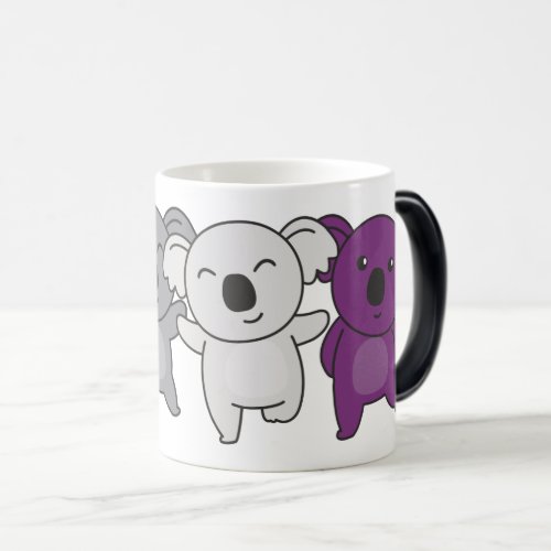Asexual Flag Pride Lgbtq Cute Koala Magic Mug