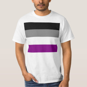 Asexual flag shirt