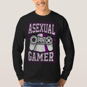 Asexual Gamer Video Games  Cute Trendy Ace Pride S T-Shirt