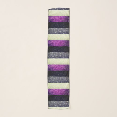 Asexual Glitter Scarf
