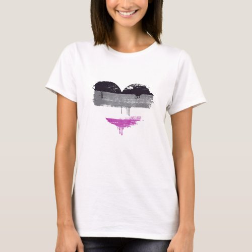 ASEXUAL HEART _ ASEXUAL LOVE T_Shirt