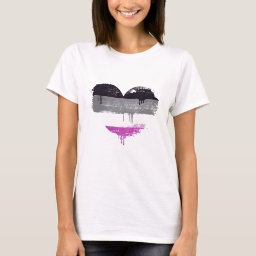 ASEXUAL HEART _ ASEXUAL LOVE T_Shirt