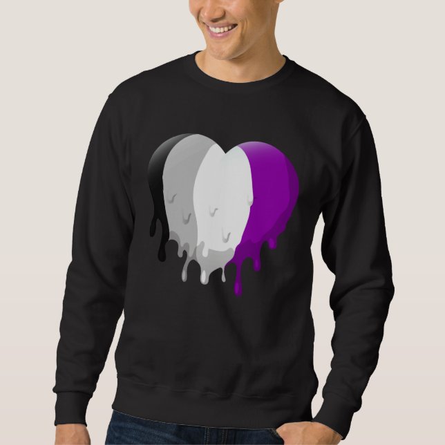 Asexual Heart Sweatshirt (Front)
