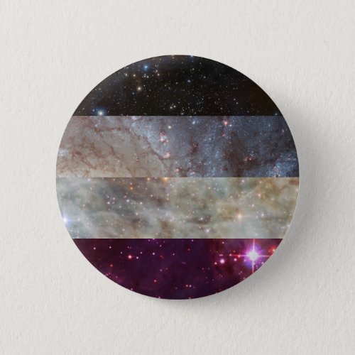 Asexual nebula flag pin