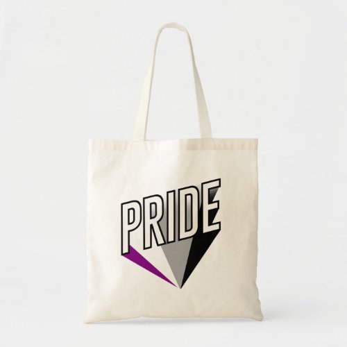 Asexual Pride Burst Tote Bag