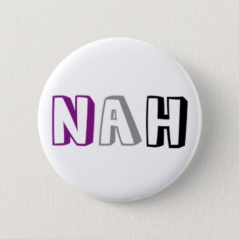 Asexual Pride Button by frickyesfeminism at Zazzle