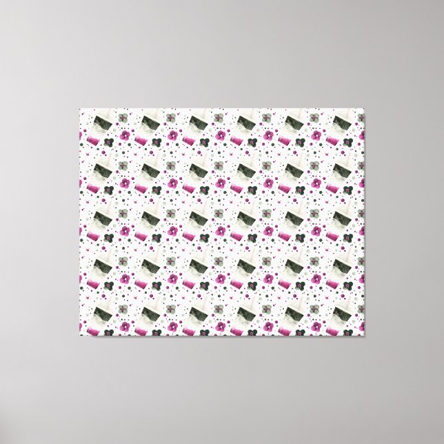 Asexual Pride Canvas Print (Front)