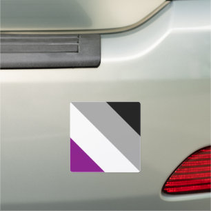Asexual Pride Car Magnet