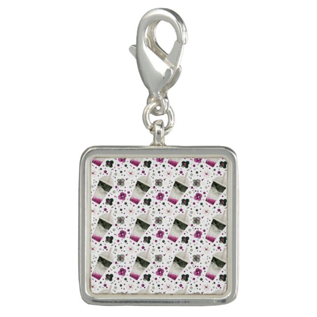 Asexual Pride Charm (Front)