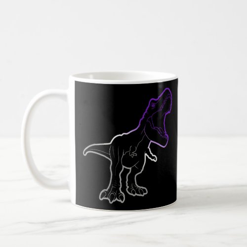 Asexual Pride Dinosaur Funny Asexuality LGBT Bi Ac Coffee Mug