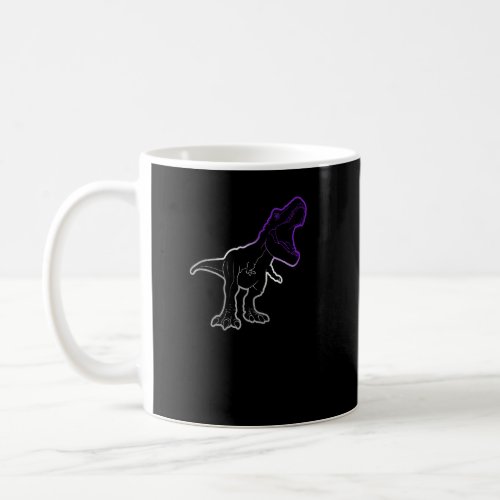 Asexual Pride Dinosaur Funny Asexuality LGBT Bi Ac Coffee Mug