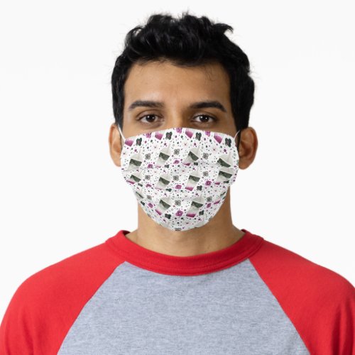 Asexual Pride Face Mask2 Adult Cloth Face Mask