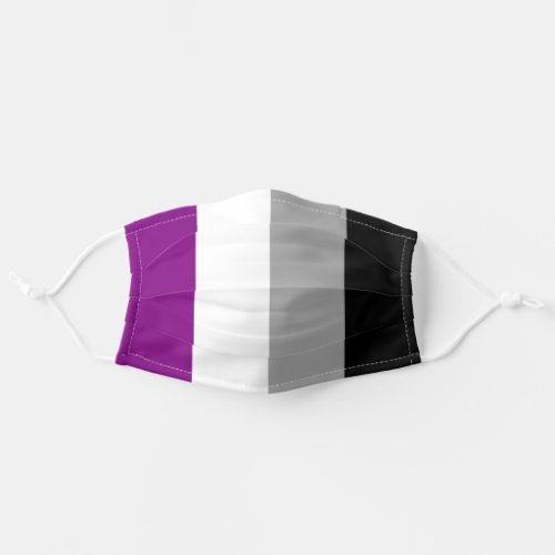 Asexual Pride Flag Adult Cloth Face Mask