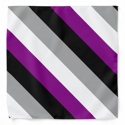 Asexual Pride Flag Bandana