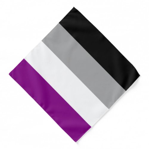 Asexual Pride Flag Bandana