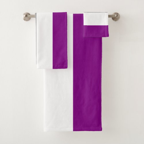 Asexual Pride Flag Bath Towel Set