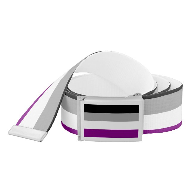 Asexual Pride Flag Belt (Snake)
