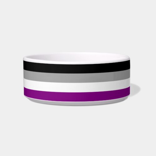 Asexual Pride Flag Bowl