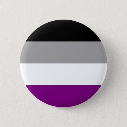 Asexual Pride Flag Button