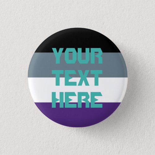 Asexual pride flag button