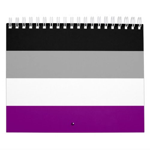 Asexual Pride Flag Calendar