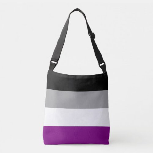 Asexual Pride Flag Crossbody Bag