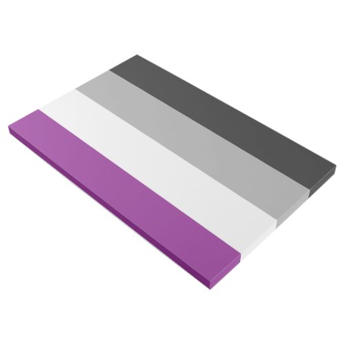 Asexual Pride Flag Gallery Wrap