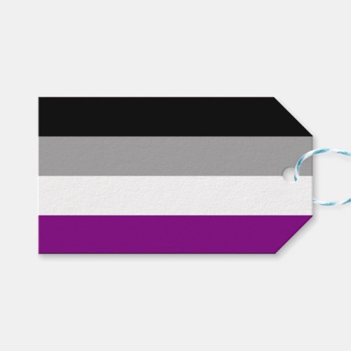 Asexual Pride Flag Gift Tags