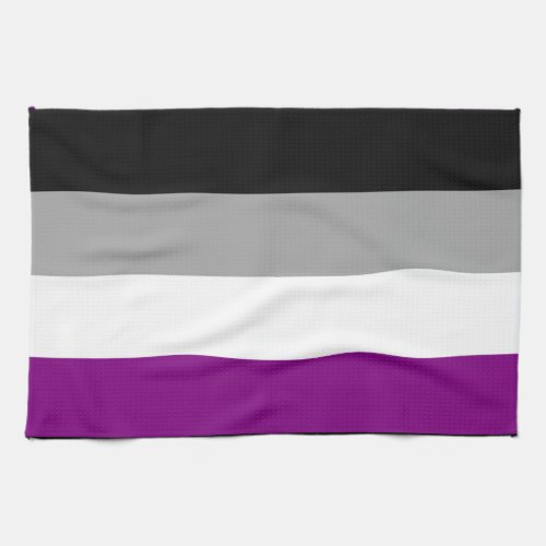 Asexual Pride Flag Kitchen Towel