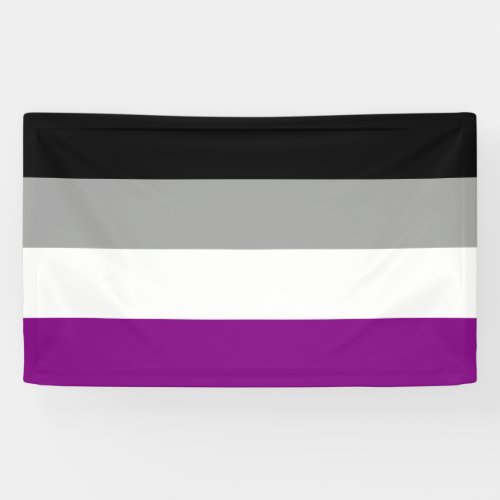 Asexual Pride Flag LGBTQ Banner