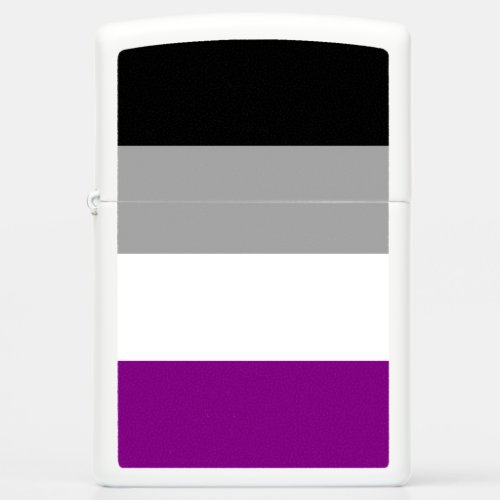 Asexual Pride Flag LGBTQ Zippo Lighter