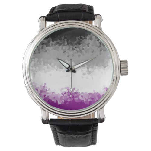 Asexual Pride Flag LGBTQIA Nonsexual Abstract Watch