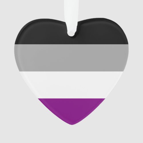 Asexual Pride Flag Ornament