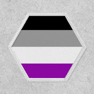 Asexual Pride Flag Patch