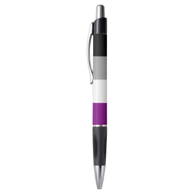 Asexual Pride Flag Pen (Top (Vertical))