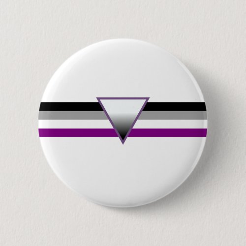 Asexual Pride Flag Pinback Button