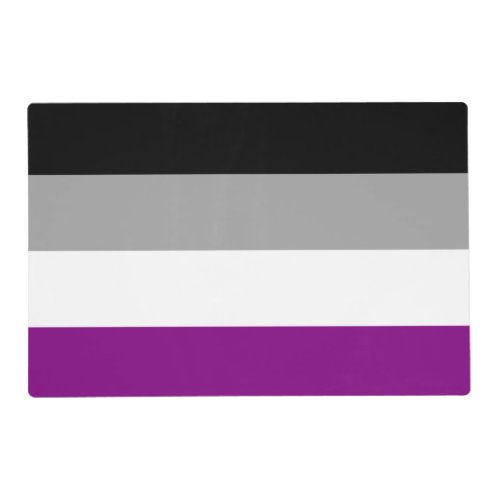 Asexual Pride Flag Placemat