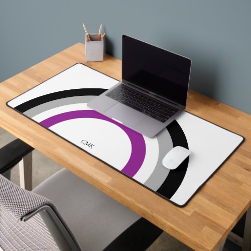 Asexual Pride Flag Rainbow Personalized Desk Mat