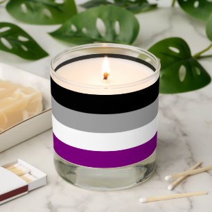 Asexual Pride Flag Scented Candle