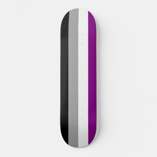 Asexual Pride Flag Skateboard