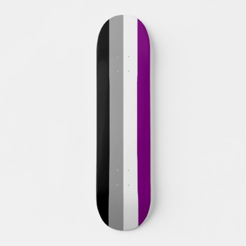 Asexual Pride Flag Skateboard