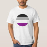 Asexual Pride Flag T-shirt at Zazzle