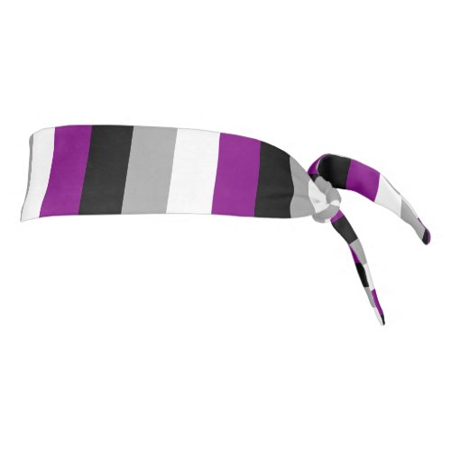 Asexual Pride Flag Tie Headband