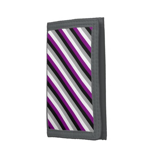 Asexual Pride Flag Trifold Wallet