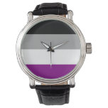 Asexual Pride Flag Watch at Zazzle