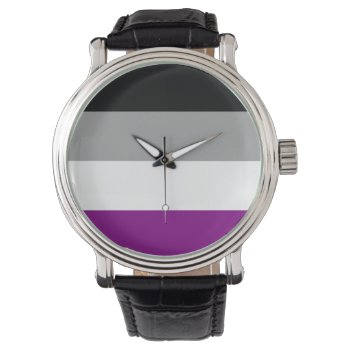 Asexual Pride Flag Watch by PrideFlags at Zazzle