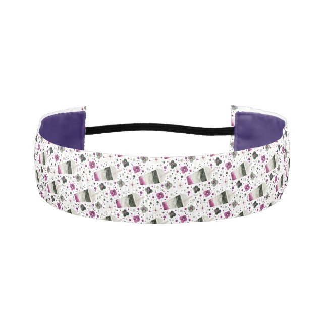 Asexual Pride Headband (Front)