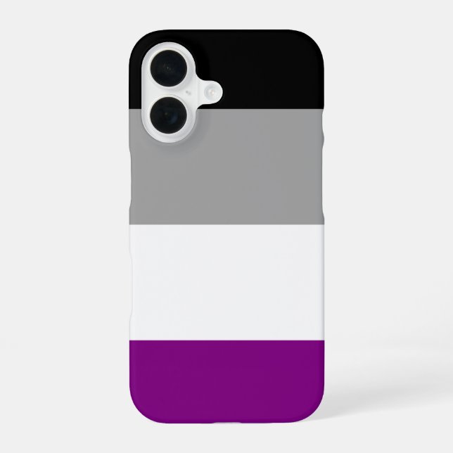 Asexual Pride Iphone Case (Back)