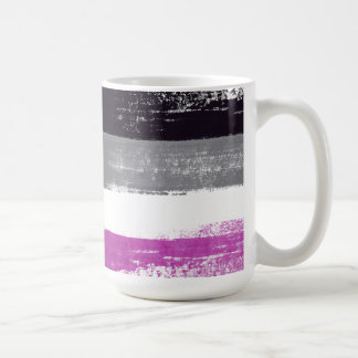 Asexual Pride Paint Coffee Mug